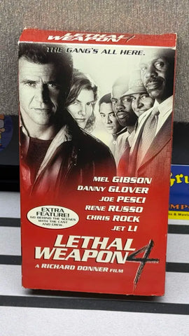 Lethal Weapon 4 (VHS) Pre-Owned