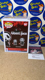 POP! Movies #1607: Scream - Ghost Face (Funko POP!) Figure and Box w/ Protector (Possibly Signed w/ COA / As Pictured - See Notes)