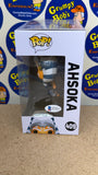 POP! Star Wars #409: Ahsoka (Funko POP!) Figure and Box w/ Protector (Possibly Signed w/ COA / As Pictured - See Notes)