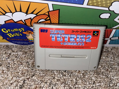 Super Tetris 2 + Bombliss (SHVC-T2) (Super Famicom) Pre-Owned: Cartridge Only