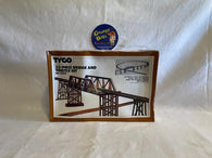TYCO 33-Piece Bridge and Trestle Set (909) HO Scale (Plastic Model Kit) Complete in Box (Pictured)