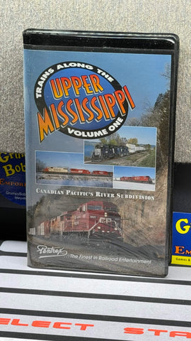 Trains Along The Upper Mississippi: Volume One - Canadian Pacific's River Subdivision (VHS) Pre-Owned