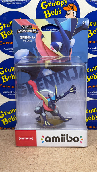 Pokemon: Greninja (Super Smash Bros. Series) [JXU/JP1 Release] (Amiibo) (Nintendo) NEW (*_*)