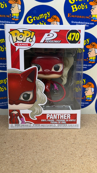 POP! Games #470: Persona5 - Panther (Funko POP!) Figure and Box w/ Protector