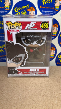 POP! Games #468: Persona5 - Joker (Funko POP!) Figure and Box w/ Protector
