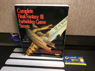 Final Fantasy III: Forbidden Secrets (Prima's Secrets of The Games) Pre-Owned (Pictured)