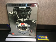 Madden NFL 2005 - Collector's Edition (Prima's Collectible Game Guide) Pre-Owned w/ Poster (Pictured)