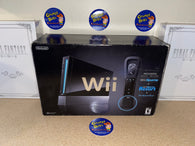 System - Black - GameCube Compatible (RVL-001 USA) (Nintendo Wii) Pre-Owned w/ Box (Matching Serial #) (STORE PICK-UP ONLY)