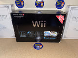 System - Black - GameCube Compatible (RVL-001 USA) (Nintendo Wii) Pre-Owned w/ Box (Matching Serial #) (STORE PICK-UP ONLY)