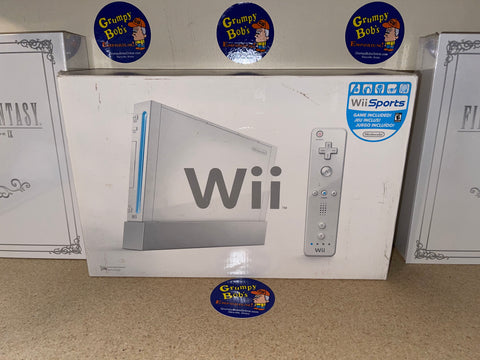 System - White - GameCube Compatible USA) (Nintendo Wii) Pre- – Grumpy Emporium