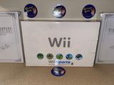 System - White - GameCube Compatible (RVL-001 USA) (Nintendo Wii) Pre-Owned w/ Box (Matching Serial #) (STORE PICK-UP ONLY)