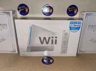System - White - GameCube Compatible (RVL-001 USA) (Nintendo Wii) Pre-Owned w/ Game and Box (Matching Serial #) (STORE PICK-UP ONLY)