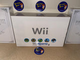 System - White - GameCube Compatible (RVL-001 USA) (Nintendo Wii) Pre-Owned w/ Game and Box (Matching Serial #) (STORE PICK-UP ONLY)