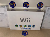 System - White - GameCube Compatible (RVL-001 USA) (Nintendo Wii) Pre-Owned w/ Game and Box (Matching Serial #) (STORE PICK-UP ONLY)