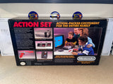 System w/ 2 Controllers + Gun + Hookups + Manual/Etc + Game + Action Set Box (Nintendo) Pre-Owned (STORE PICK-UP ONLY)
