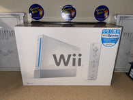 System - White - GameCube Compatible (RVL-001 USA) (Nintendo Wii) Pre-Owned w/ Box (Matching Serial #) (STORE PICK-UP ONLY)