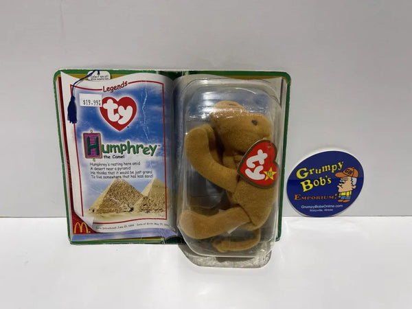 Teenie Beanie Babies 2000: Legends - Humphrey The Camel (McDonald's) (TY) Pre-Owned w/ Box