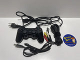 System (80GB - Black - FAT - CECHE01) (Playstation 3) Pre-Owned w/ Official Controller & Box (Matching Serial #)