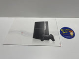 System (80GB - Black - FAT - CECHE01) (Playstation 3) Pre-Owned w/ Official Controller & Box (Matching Serial #)