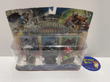 Skylanders Giants - Battle Pack: Chop Chop / Dragonfire Cannon / Shroomboom (Activision) Figures and Box*