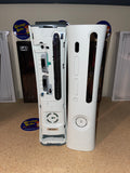 System - Original White - 20GB (Xbox 360) Pre-Owned: System, Controller, HD, Game, AV Cable, Power Supply, Headset, Inserts/Manual, and Moto GP 06 Edition Box (RED RINGED) (IN-STORE SALE AND PICKUP ONLY)