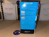 System - Black 32GB - Mario & Luigi Deluxe Set (Nintendo Wii U) Pre-Owned: System, GamePad, HDMI, Power Cord, Charging Cable, Docking Station, Sensor Bar, Game, Manual, Inserts, and Box (Matching Serial #) (STORE PICK-UP ONLY)