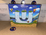 System - Black 32GB - Mario & Luigi Deluxe Set (Nintendo Wii U) Pre-Owned: System, GamePad, HDMI, Power Cord, Charging Cable, Docking Station, Sensor Bar, Game, Manual, Inserts, and Box (Matching Serial #) (STORE PICK-UP ONLY)