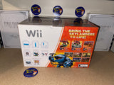 System - Blue - (RVL-101 USA) Skylanders Giants Bundle (Nintendo Wii) Pre-Owned w/ Box (Matching Serial #) (STORE PICK-UP ONLY)