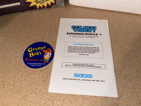 Colecovision Module 1 Expansion Module 1 (ColecoVision) Pre-Owned w/ Box – Grumpy Bob’s ...