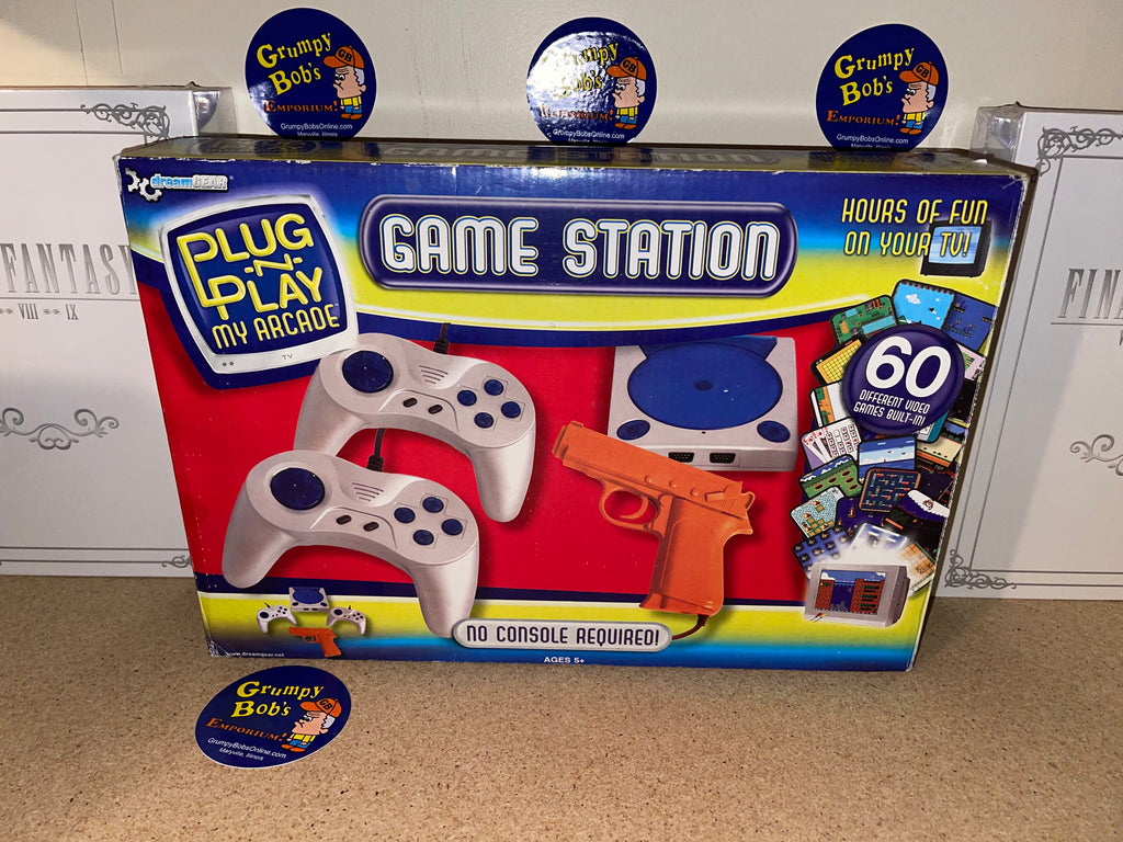 Game Station Play) Bob\'s Arcade) Grumpy 60 Emporium w/ (My & – (Plug Games Pre-Loaded (DreamGe