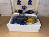 System - Blue Pikachu Edition (Toys R Us Exclusive) (Nintendo 64) Pre-Owned: System, Controller, AV Cord, Power Supply, Game, VRU, Styrofoam Insert, and Box (STORE PICK-UP ONLY)