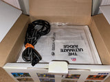 System System (Black - Model 2 / MK-8000A) (Sega Saturn) Pre-Owned: System, Official Controller (MK-80116), AV Cable, Power Cord, Manual, and Box