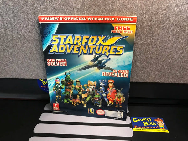 StarFox Adventures (Official Strategy Guide) (Prima Games) Pre-Owned (No Poster)  (As Pictured)