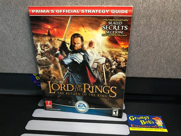 The Lord of the Rings: The Return of the King (Official Strategy Guide) (Prima Games) Pre-Owned (Secret Section NOT sealed) (As Pictured)