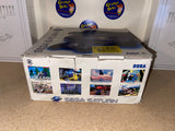 System System (Black - Model 1 / MK-8000) (Sega Saturn) Pre-Owned: System, Official Controller (MK-80116), AV Cable, Power Cord, and Box