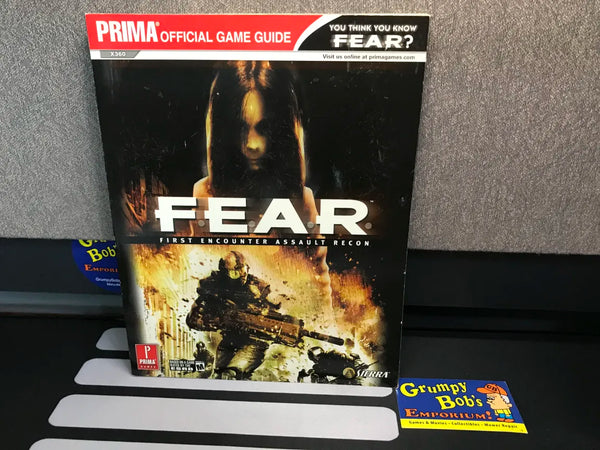 F.E.A.R.: First Encounter Assault Recon (Official Strategy Guide) (Prima Games) Pre-Owned (As Pictured)