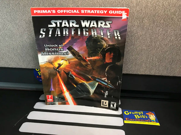 Star Wars: Strarfighter (Official Strategy Guide) (Prima Games) Pre-Owned (As Pictured)