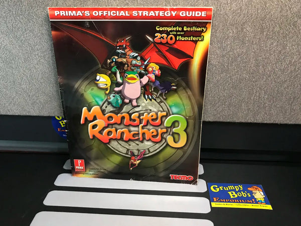 Monster Rancher 3 (Official Strategy Guide) (Prima Games) Pre-Owned (As Pictured)