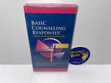 Basic Counseling Responses: A Multimedia Learning System for the Helping Professions (James Hutchinson Haney / Jacqueline Leibsohn) (Video Only) (VHS) NEW