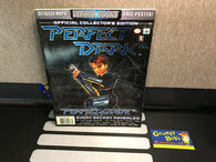 Perfect Dark (Official Collector's Edition) (Perfect Guide) (Versus Books) Pre-Owned w/ Poster (As Pictured)