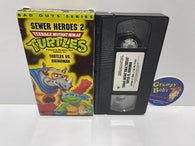 Teenage Mutant Ninja Turtles: The Bad Guys Series - Turtles vs. Rhinoman (VHS) Pre-Owned