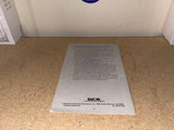 Owner's Manual (Model HP-3000) (Vectrex Arcade System) Pre-Owned: Manual ONLY