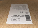 "Owner's Club" Business Reply Card Insert (Vectrex Arcade System) Pre-Owned: Manual & Insert ONLY