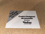 Carrying Case / Custom Designed Accessories Advertisement (Vectrex Arcade System) Pre-Owned: Insert ONLY