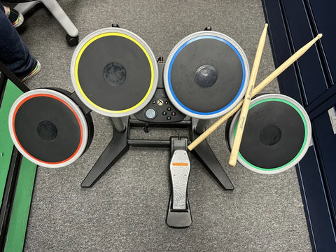 rock band pedal Rock Band 4: Wireless Drum Set - Harmonix