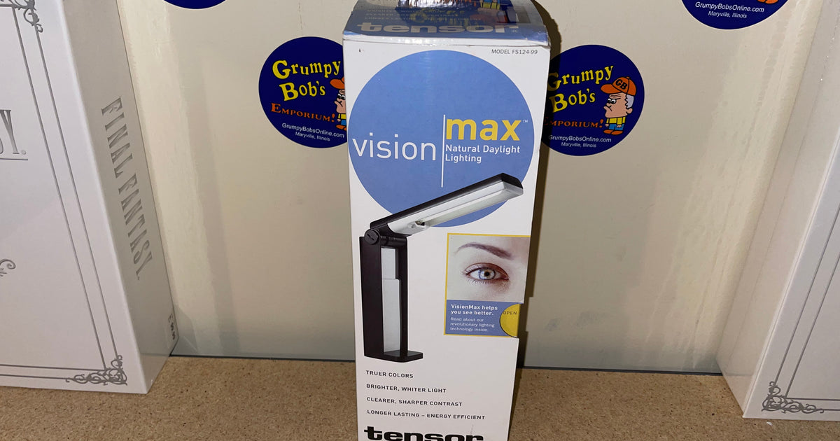 Vision Max - Natural Daylight Lighting - Folding Black Lamp (Model FS1 ...