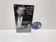 Jack Paar: As I was Saying... And More! (VHS) NEW