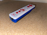 Wireless Controller w/ MotionPlus - Official - White Red Blue - Toad Edition (Nintendo Wii) Pre-Owned*