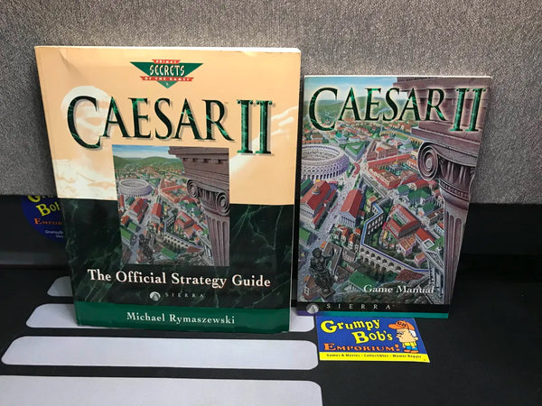 Caesar II (The Official Strategy Guide) (Prima's Secrets of The Games) Pre-Owned + Game Manual (As Pictured)
