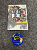 DJ Hero [Turntable Bundle] (Nintendo Wii) Pre-Owned w/ Box